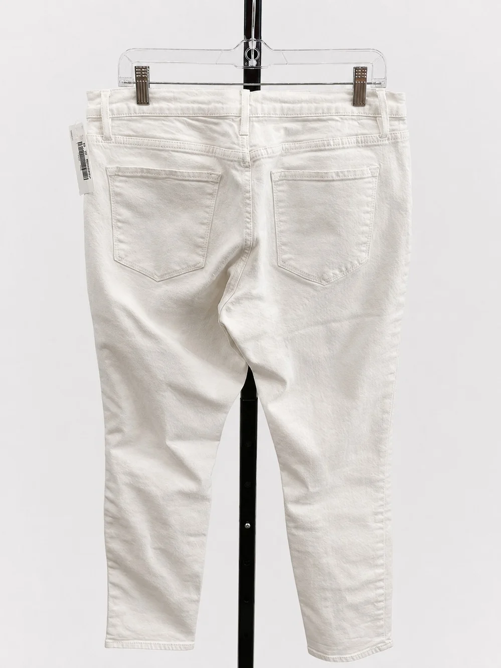 Frame Denim Off-White High-Rise Skinny Jeans Size 29